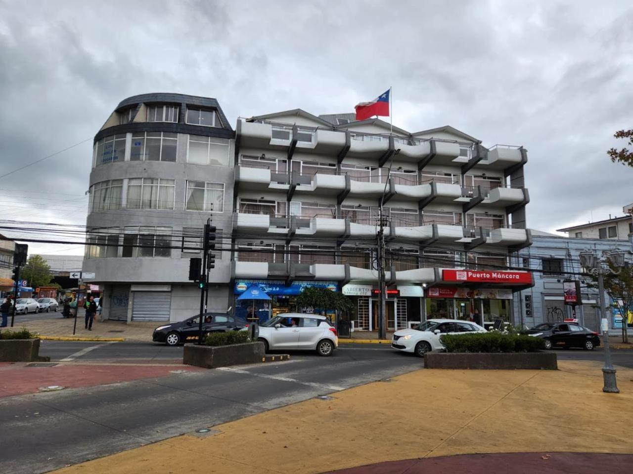 Hotel Gran Muso Los Ángeles Buitenkant foto